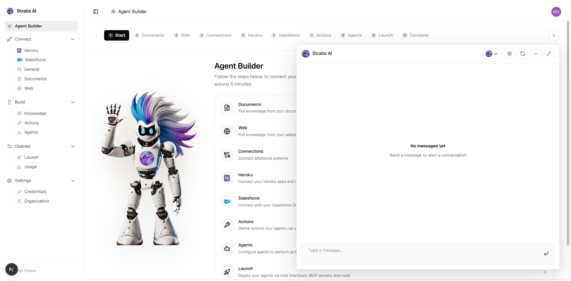 Stratis AI Agent Builder